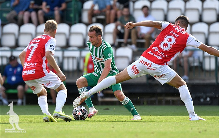 Pardubice - Bohemians 3:0 (1:0)