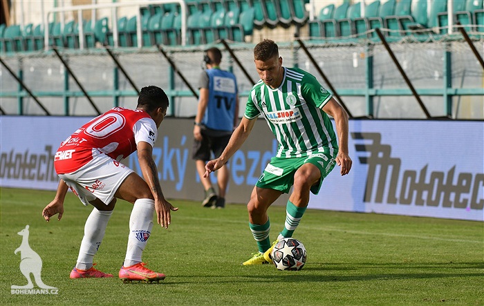 Pardubice - Bohemians 3:0 (1:0)
