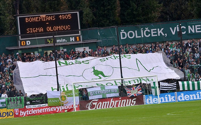 Bohemians Praha 1905 - SK Sigma Olomouc 0:2 (0:1)