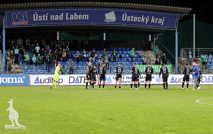 Ústí nad Labem - Bohemians 0:3 (0:1)