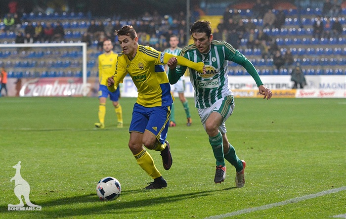 FC Fastav Zlín - Bohemians Praha 1905 1:1 (1:0)