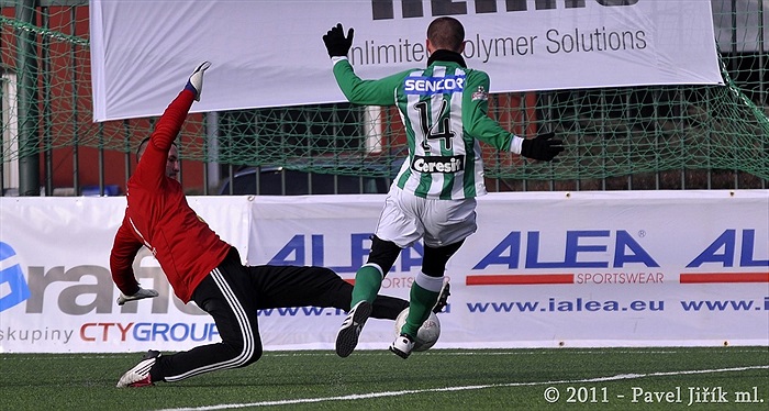 Bohemians 1905 - Příbram 1:0