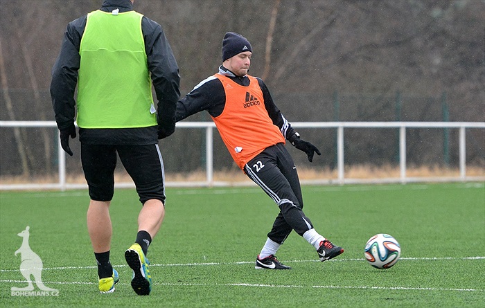 Nové tváře se zapojily do tréninku 