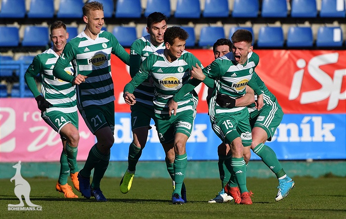 FC Fastav Zlín - Bohemians Praha 1905 0:2 (0:1)