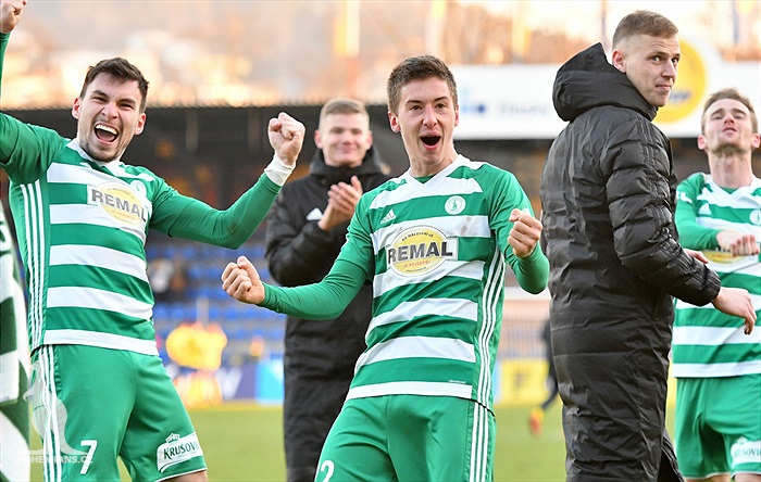 FC Fastav Zlín - Bohemians Praha 1905 0:2 (0:1)