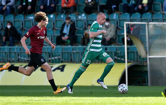 Bohemians - Sparta 1:2 (1:1)