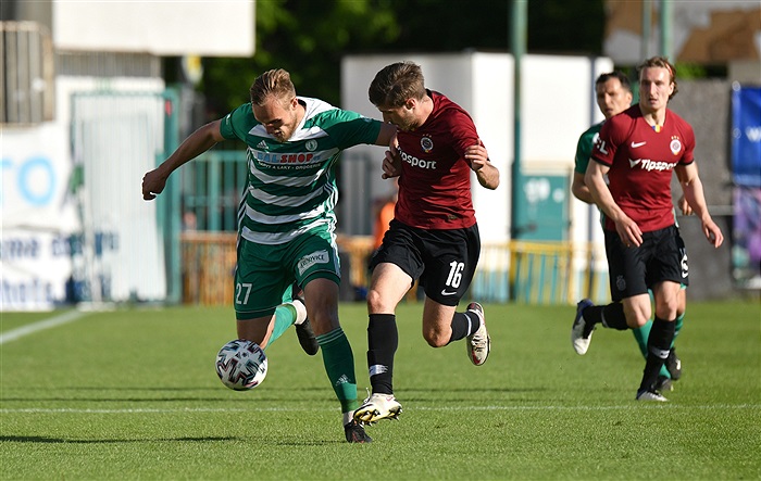Bohemians - Sparta 1:2 (1:1)