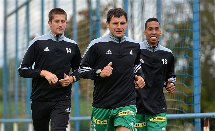 Dopolední trénink - příprava pokračuje