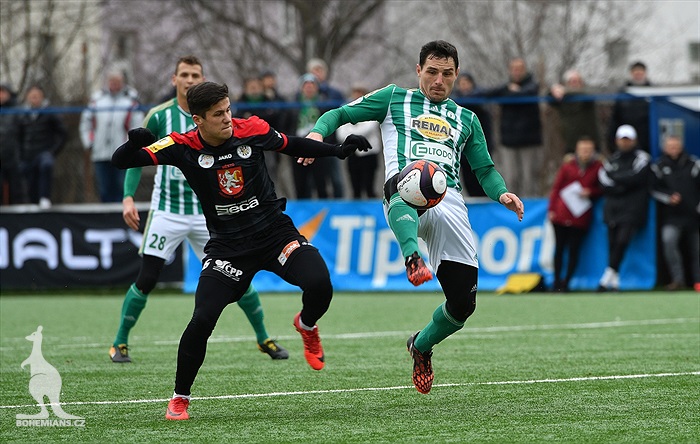 Bohemians Praha 1905 - FC Hradec Králové 2:1 (1:0)
