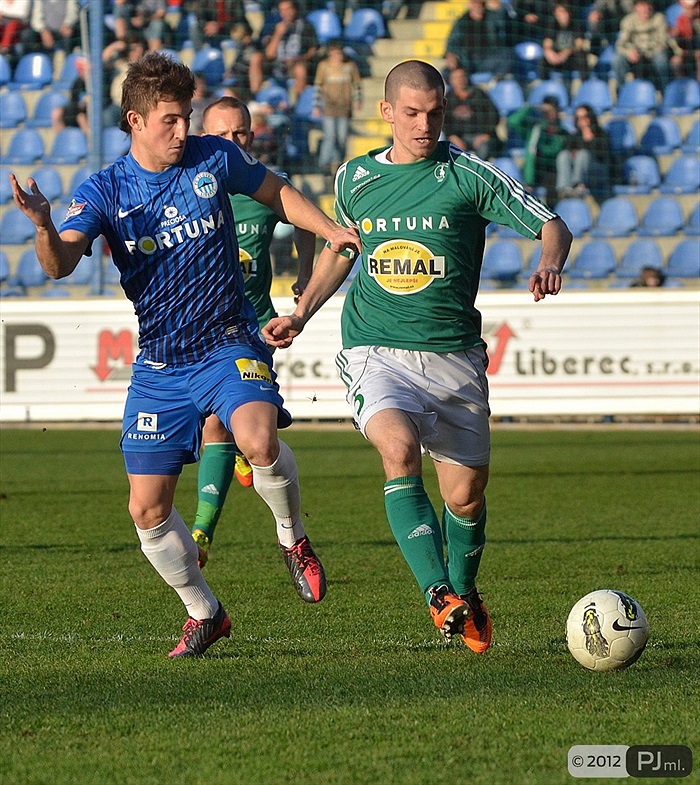 Slovan Liberec - Bohemians 1905 3:0 (1:0)