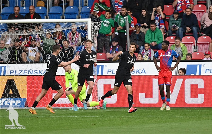Plzeň - Bohemians 0:2 (0:2)