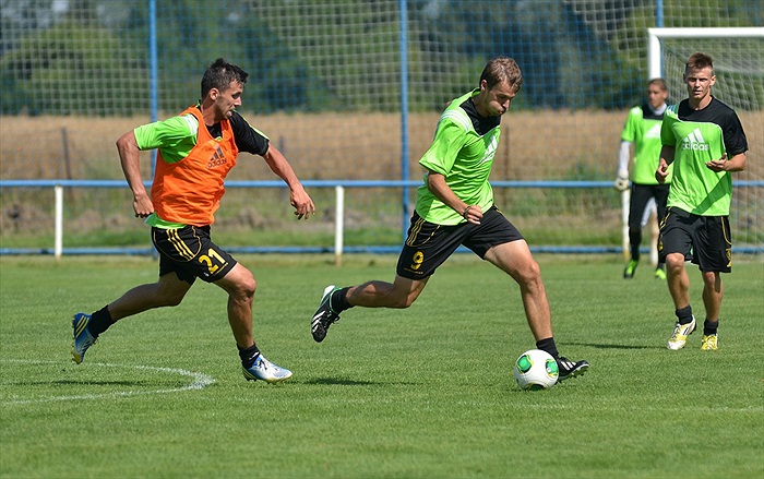 Áčko dnes trénovalo v Uhříněvsi