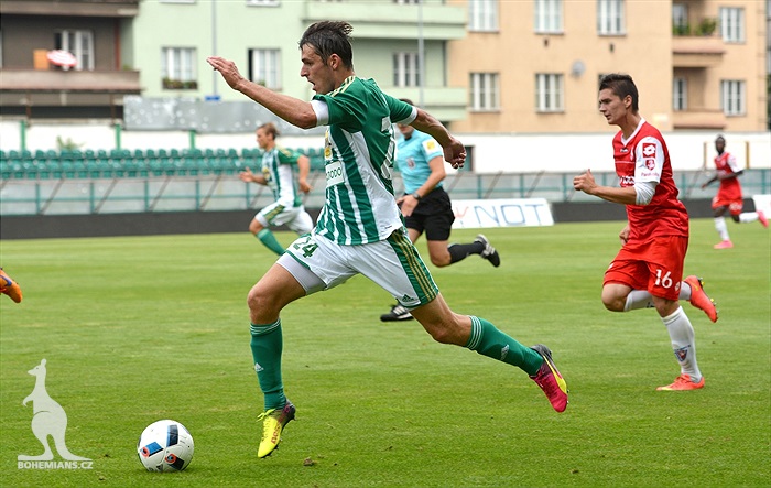 Bohemians Praha 1905 - FK Pardubice 2:1 (0:1)