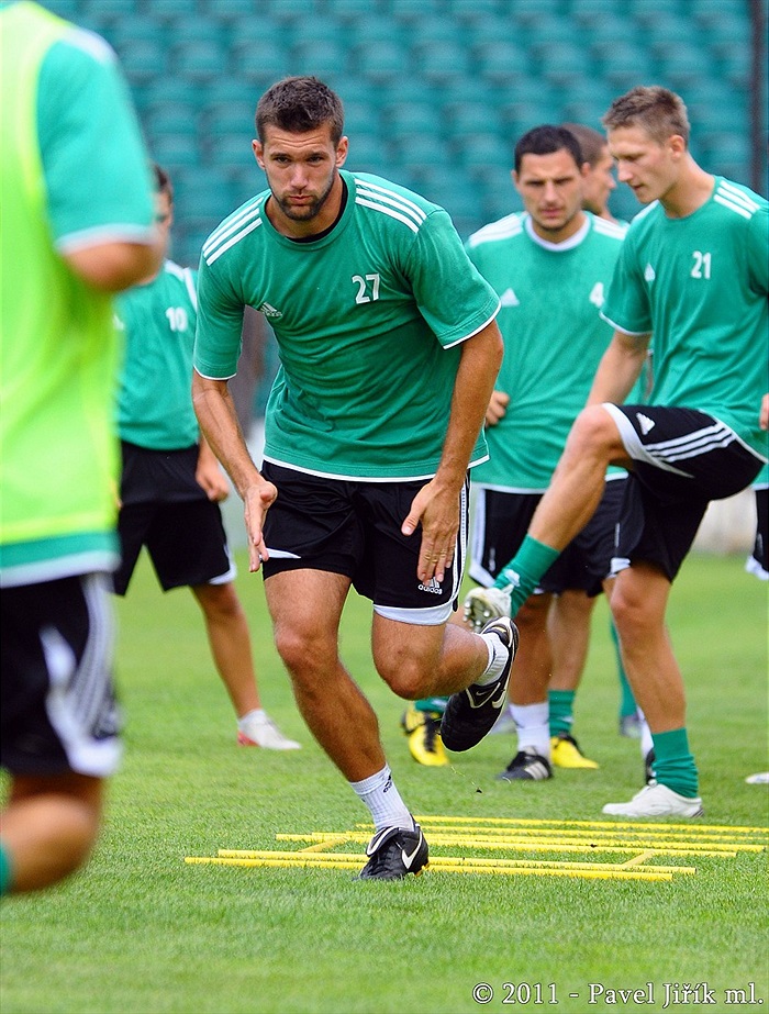 Bohemka se připravuje na Baník Ostrava