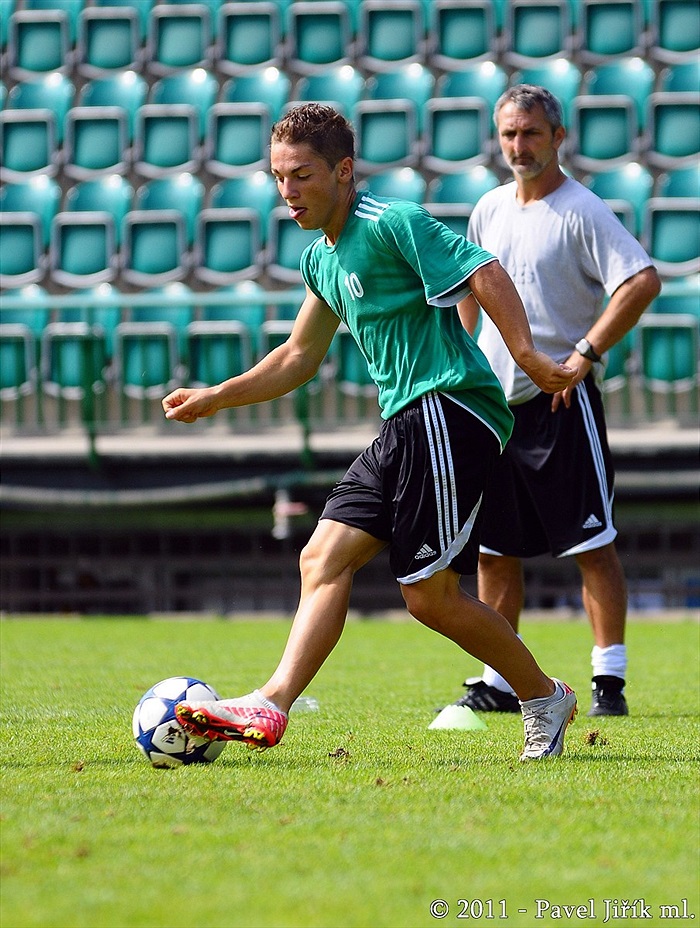 Bohemka se připravuje na Baník Ostrava