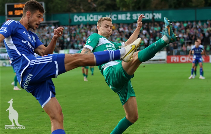 Bohemians - Olomouc 3:2 (1:2)