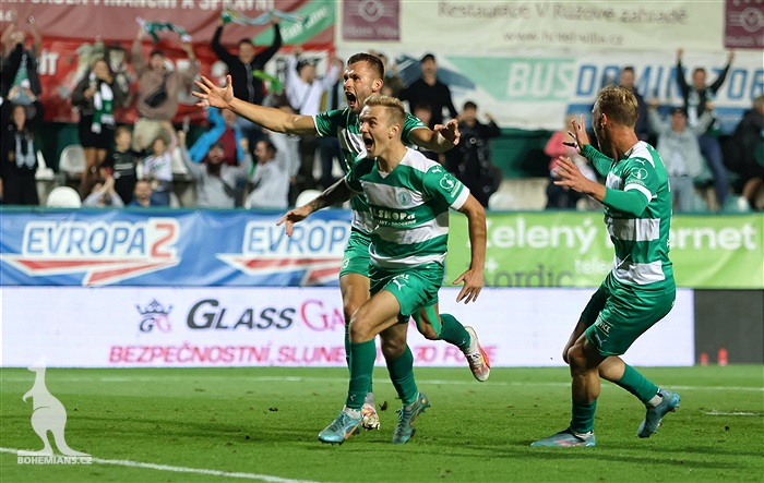 Bohemians - Olomouc 3:2 (1:2)