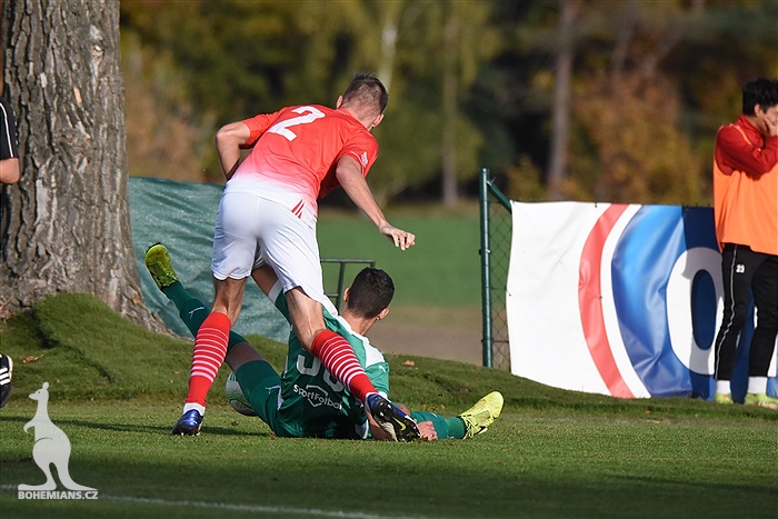 Povltavská fotbalová akademi - Bohemians B 1:2 (1:1)