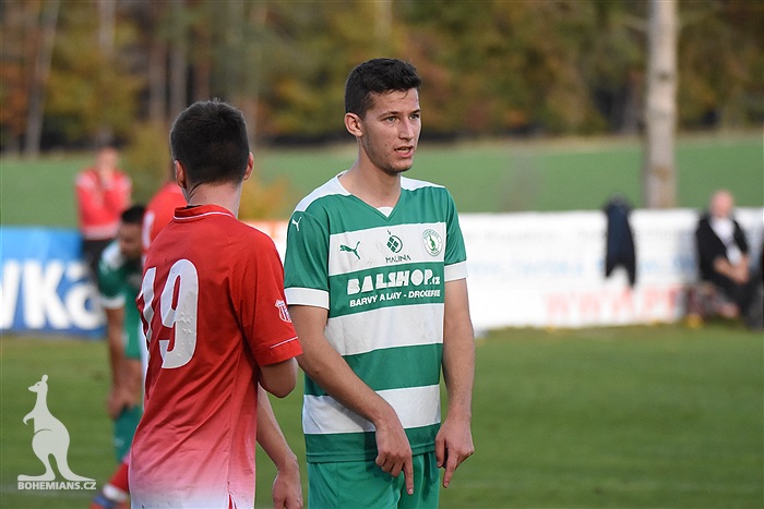 Povltavská fotbalová akademi - Bohemians B 1:2 (1:1)