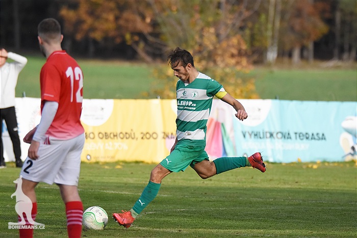 Povltavská fotbalová akademi - Bohemians B 1:2 (1:1)