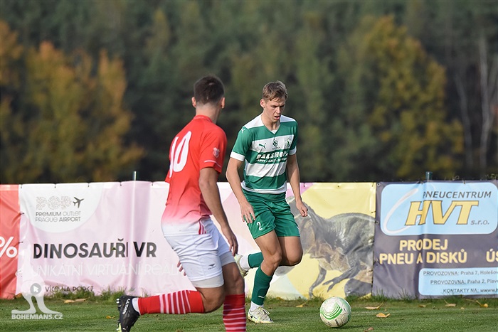 Povltavská fotbalová akademi - Bohemians B 1:2 (1:1)