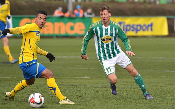 Bohemians Praha 1905 - FC Fastav Zlín 2:3 (1:2)