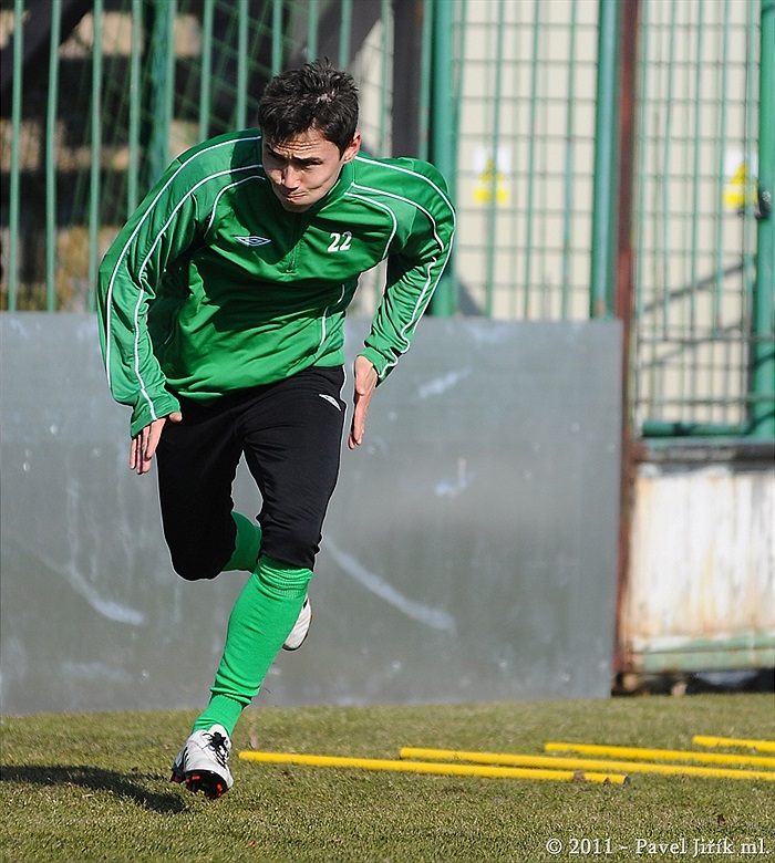 Trénink A mužstva v Ďolíčku