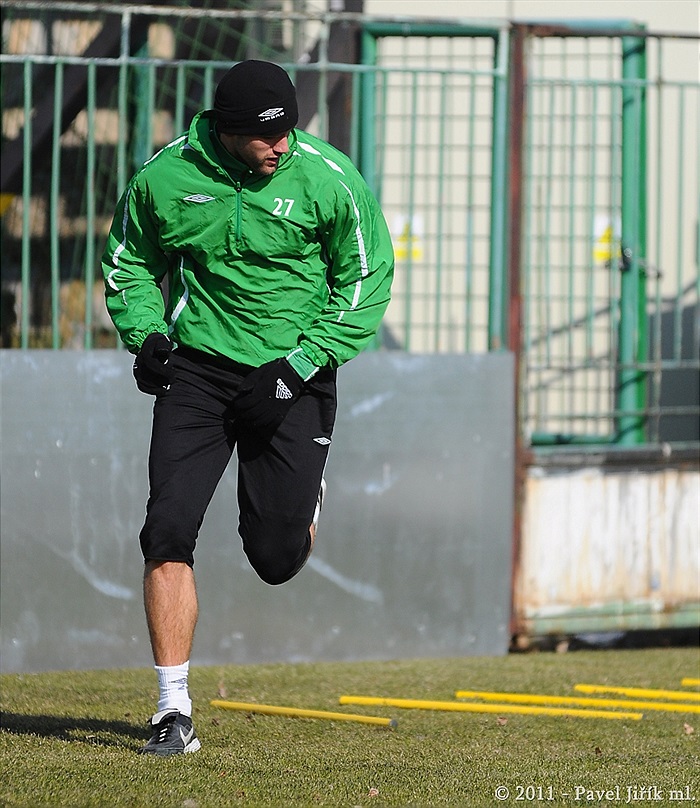 Trénink A mužstva v Ďolíčku