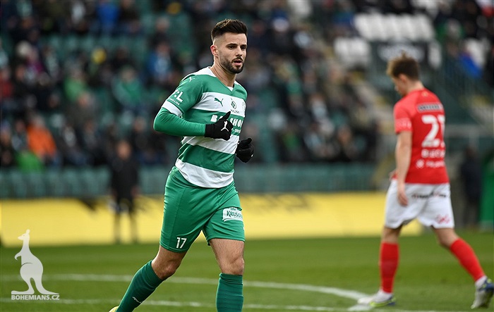 Bohemians - Brno 1:1 (0:0)