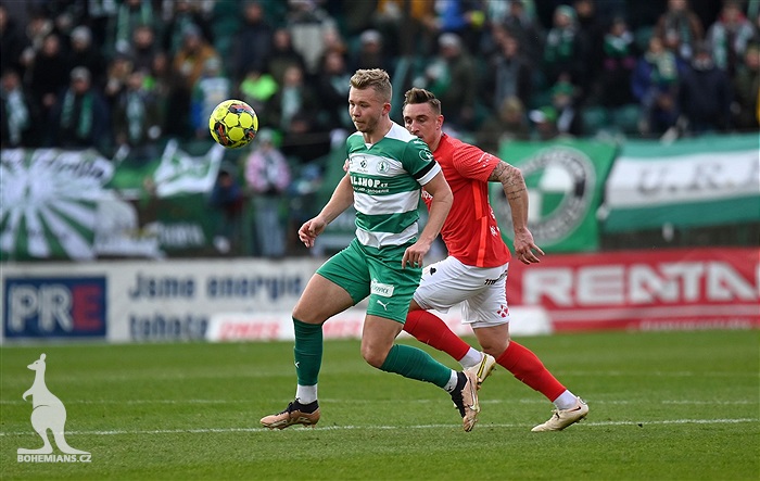 Bohemians - Brno 1:1 (0:0)