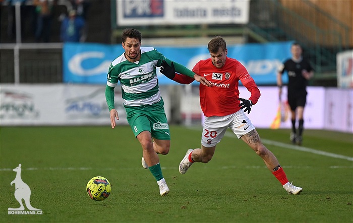 Bohemians - Brno 1:1 (0:0)