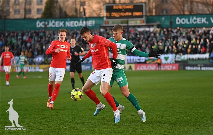 Bohemians - Brno 1:1 (0:0)