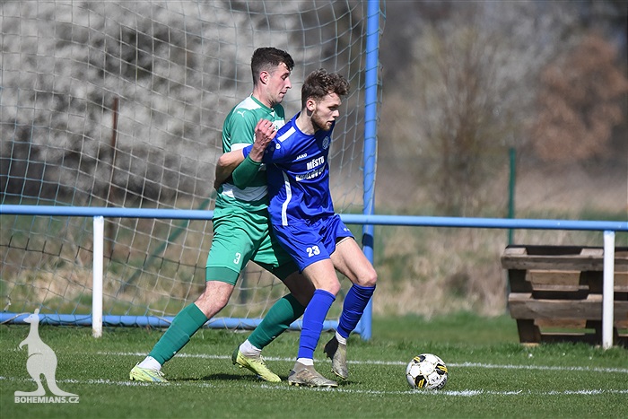 Bohemians B - Králův Dvůr 3:1 (2:0)