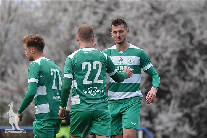 Bohemians B - Králův Dvůr 3:1 (2:0)