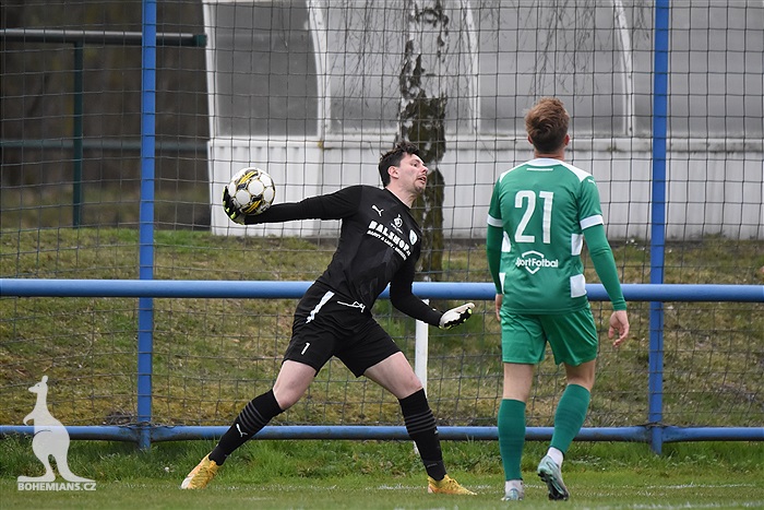 Bohemians B - Králův Dvůr 3:1 (2:0)