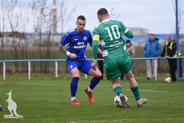 Bohemians B - Králův Dvůr 3:1 (2:0)