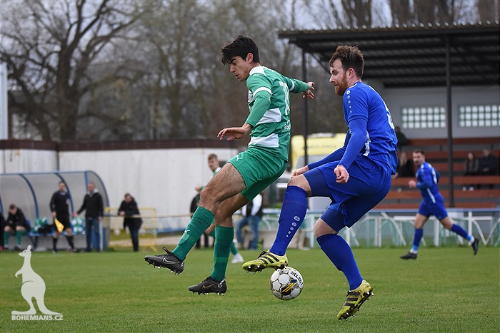 Bohemians B - Králův Dvůr 3:1 (2:0)