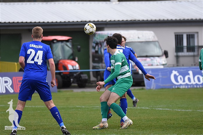 Bohemians B - Králův Dvůr 3:1 (2:0)