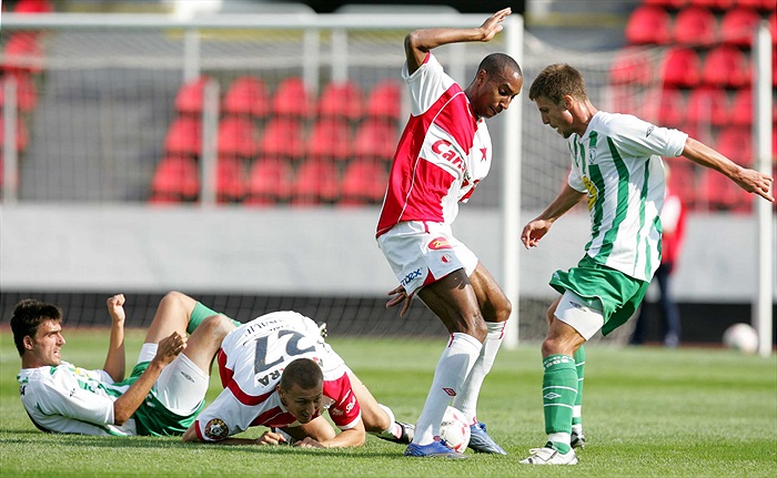Taneční kreakce Lukáše Marka a Francouze Tavarese.