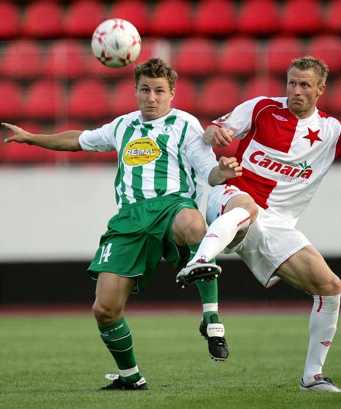 Růžička a exklokan Vlček.