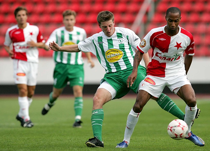 Jiří Rychlík nastoupil na levém kraji zálohy.