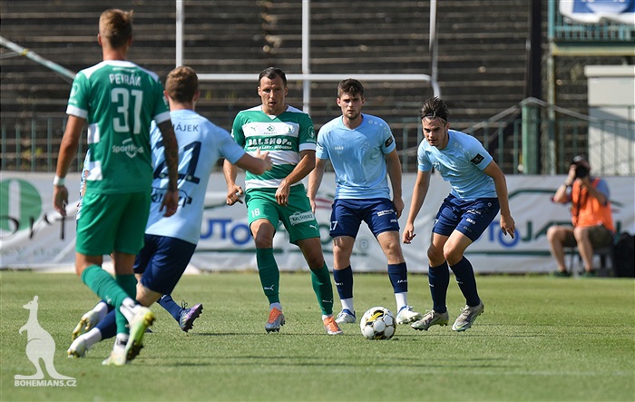 Bohemians - Příbram 2:2 (2:0)