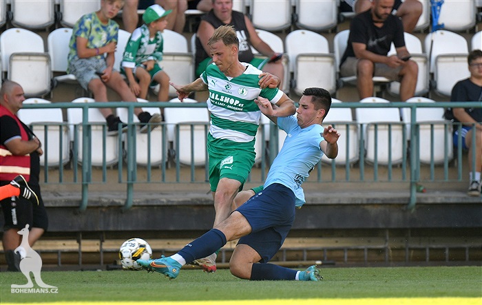 Bohemians - Příbram 2:2 (2:0)