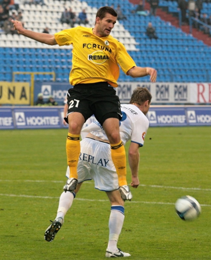 Cseh v souboji se Strnadem.