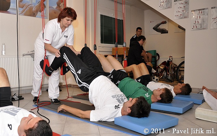 Bohemka trénovala dvoufázově