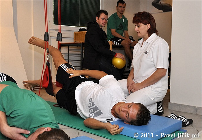 Bohemka trénovala dvoufázově