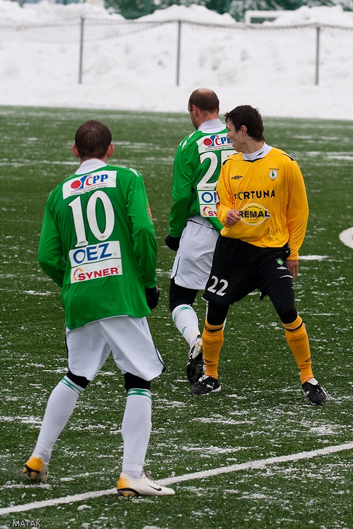 Utkání Tipsport ligy proti Jablonci