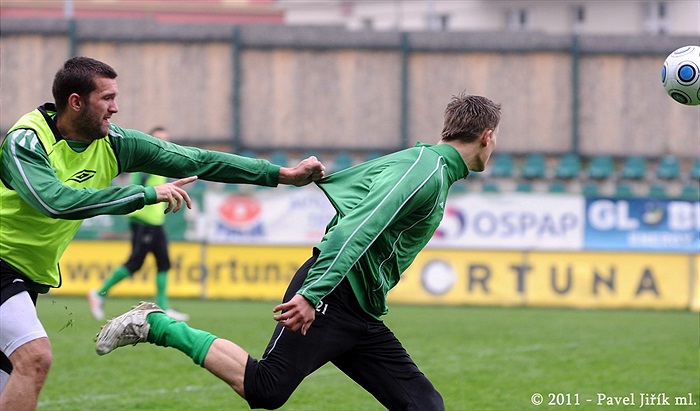 Ani sychravé počasí nezastavilo Klokany v přípravě na utkání s Libercem