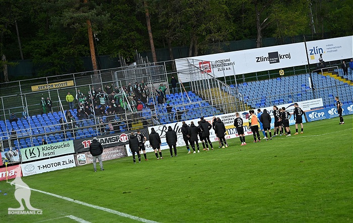 Zlín - Bohemians 4:1 (1:0)