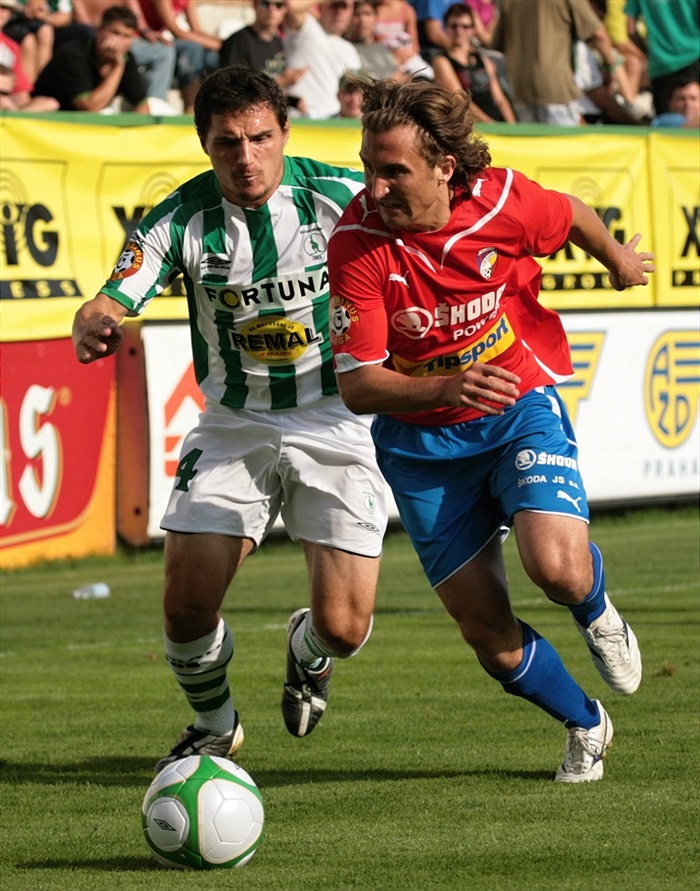 Josef Jindřišek v obranné práci.